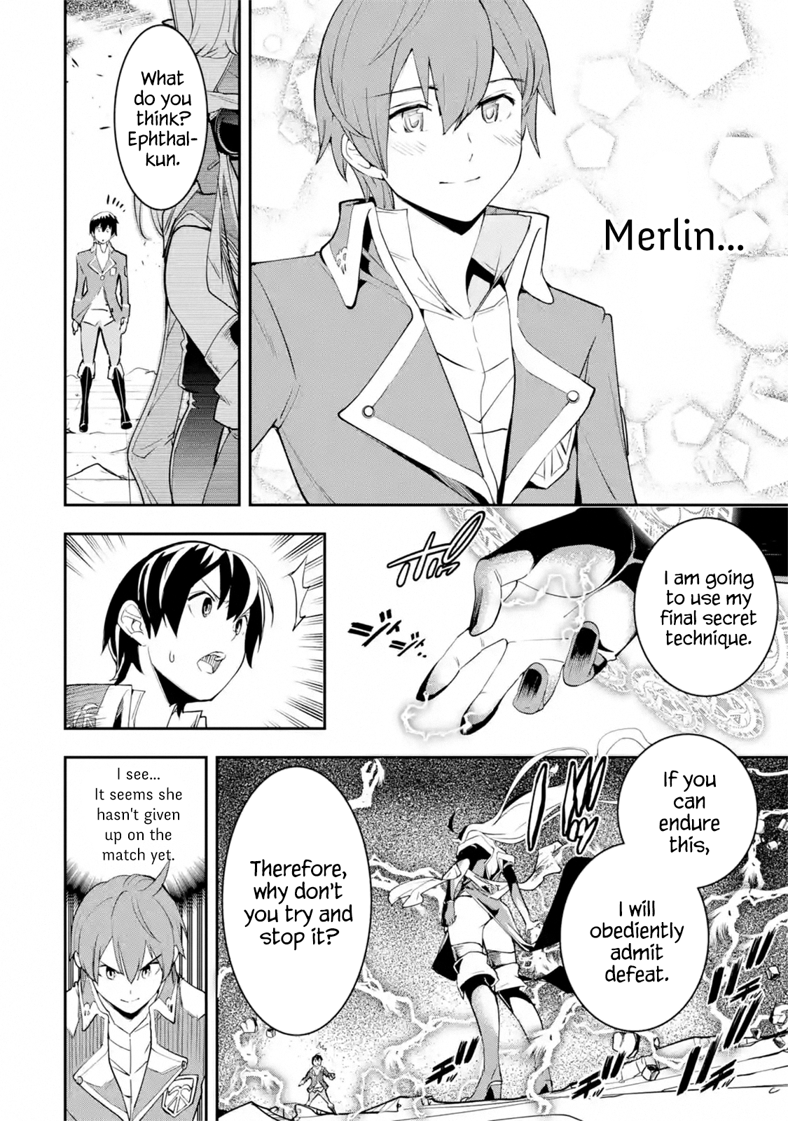 Rakudai Kenja no Gakuin Musou Chapter 8.7 5